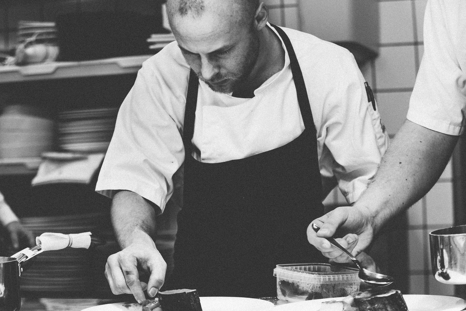 Our chef at work